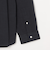 SHIPS any: ストライプ / ソリッド リラックス バンドカラー シャツ 25AW◇
