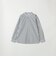 SHIPS any:〈洗濯機可能〉ストライプ / ソリッド リラックス バンドカラー シャツ 26AW◆