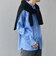 SHIPS any:〈洗濯機可能〉ストライプ / ソリッド リラックス バンドカラー シャツ 26AW◆