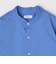 SHIPS any: ストライプ / ソリッド リラックス バンドカラー シャツ 25AW◇