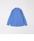 SHIPS any:〈洗濯機可能〉ストライプ / ソリッド リラックス バンドカラー シャツ 26AW◆