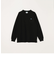 【SHIPS any別注】LACOSTE: ワンポイント ピケ クルーネック Tシャツ (ロンT)◇