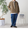 SHIPS any: 〈手洗い可能〉 ショート ブルゾン 24FW◇