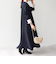 《一部追加予約》【WEB限定】SHIPS any:〈洗濯機可能〉ダブルクロス Aライン シャツワンピース［NAVY BLUE］