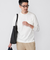 【WEB限定】SHIPS: テレワーク ビズ ガスコットン クルーネック ポケットTシャツ（ロンT）