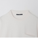 【WEB限定】SHIPS: テレワーク ビズ ガスコットン クルーネック ポケットTシャツ（ロンT）