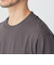【WEB限定】SHIPS: テレワーク ビズ ガスコットン クルーネック ポケットTシャツ（ロンT）