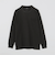【WEB限定】SHIPS: テレワーク ビズ ガスコットン クルーネック ポケットTシャツ（ロンT）