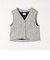 SHIPS any:〈手洗い可能〉シャイン ツイード コンパクト ベスト