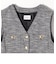 SHIPS any:〈手洗い可能〉シャイン ツイード コンパクト ベスト