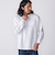 【WEB限定】SHIPS:〈汗染み防止加工〉ワンポイントロゴ ビッグシルエットヘビーウェイトTシャツ