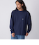 【WEB限定】SHIPS:〈汗染み防止加工〉ワンポイントロゴ ビッグシルエットヘビーウェイトTシャツ
