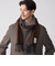 【SHIPS別注】PIACENZA: シルク カシミヤ リバーシブル マフラー