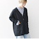 SHIPS any: AQUA カシミヤ ミックス Vネック ニット カーディガン