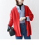 SHIPS any: AQUA カシミヤ ミックス Vネック ニット カーディガン