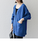 SHIPS any: AQUA カシミヤ ミックス Vネック ニット カーディガン