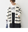 SHIPS any: AQUA カシミヤ ミックス Vネック ニット カーディガン