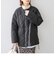 〈手洗い可能〉サイド ジップ キルティング コート ◇