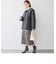〈手洗い可能〉サイド ジップ キルティング コート ◇
