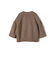 Bellandi SUPER130 コクーン ショート コート ◇