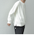 SHIPS any: パールワッフル フェイクレイヤード Tシャツ (ロンT)◇