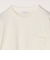 SHIPS any: パールワッフル フェイクレイヤード Tシャツ (ロンT)◇