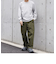 SHIPS any: パールワッフル フェイクレイヤード Tシャツ (ロンT)◇