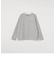 SHIPS any: パールワッフル フェイクレイヤード Tシャツ (ロンT)◇
