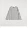 SHIPS any: パールワッフル フェイクレイヤード Tシャツ (ロンT)◇