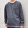SHIPS any: パールワッフル フェイクレイヤード Tシャツ (ロンT)◇