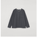SHIPS any: パールワッフル フェイクレイヤード Tシャツ (ロンT)◇