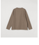 SHIPS any: パールワッフル フェイクレイヤード Tシャツ (ロンT)◇
