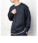 SHIPS any: パールワッフル フェイクレイヤード Tシャツ (ロンT)◇