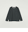 SHIPS any: パールワッフル フェイクレイヤード Tシャツ (ロンT)◇