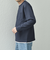SHIPS any: パールワッフル フェイクレイヤード Tシャツ (ロンT)◇