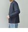 SHIPS any: パールワッフル フェイクレイヤード Tシャツ (ロンT)◇