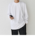 SHIPS any: スムースコットン クルーネック Tシャツ (ロンT)◇