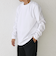 SHIPS any: スムースコットン クルーネック Tシャツ (ロンT)◇
