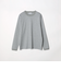 SHIPS any: スムースコットン クルーネック Tシャツ (ロンT)◇