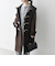 SHIPS any: メルトン ロング ダッフル コート