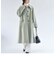quaranciel: PONTETORTO フラット カラー ロング コート