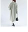 quaranciel: PONTETORTO フラット カラー ロング コート