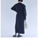 quaranciel:〈手洗い可能〉フェイクレイヤード ニット  ロング ワンピース