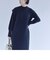 quaranciel:〈手洗い可能〉フェイクレイヤード ニット  ロング ワンピース