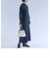 quaranciel:〈手洗い可能〉フェイクレイヤード ニット  ロング ワンピース