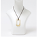 SHIPS: HORN OCTAGONAL NECKLACE