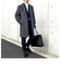 SHIPS any: FUTURE MELTON チェスター コート 23AW◇