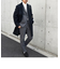 SHIPS any: FUTURE MELTON チェスター コート 23AW◇