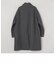 SHIPS any: FUTURE MELTON リラックス ステンカラー コート◇