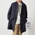 SHIPS any: FUTURE MELTON リラックス ステンカラー コート◇